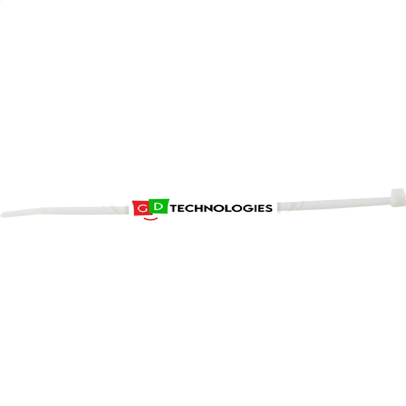 CABLE TIE - MEDIUM 200 x 5.0 WHITE / 100