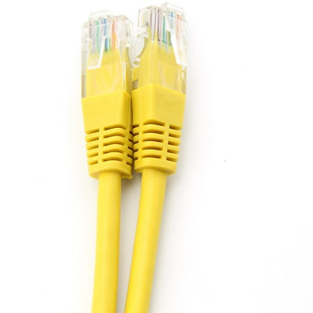 PATCH: CAT5 20CM - YELLOW
