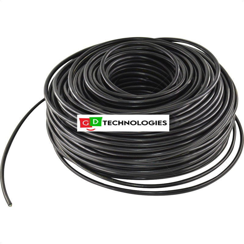 CAT5E S/UTP OUTDOOR UV BLACK - 100M
