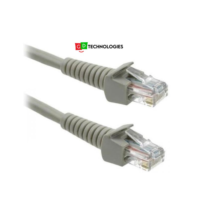 MICROWORLD CAT5E 2M LIGHT GREY CABLE
