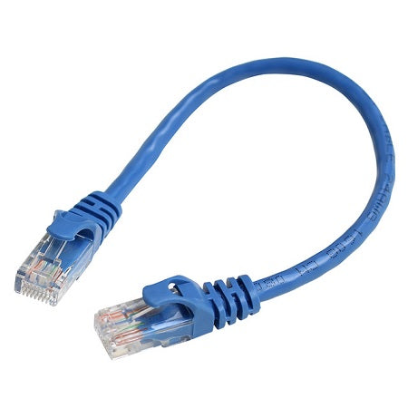 PATCH: CAT6 20CM - BLUE
