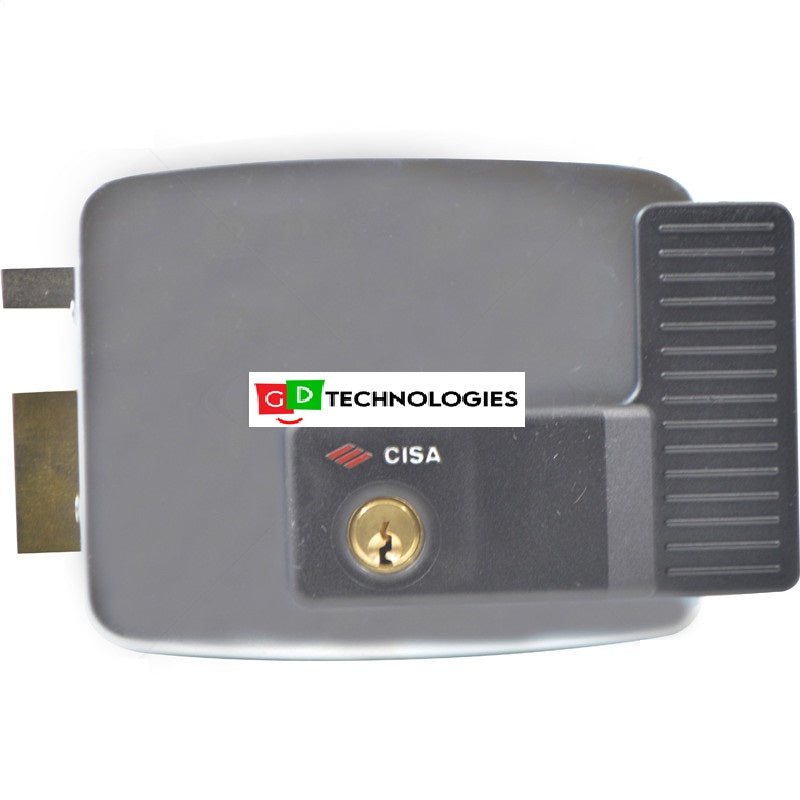 CISA ELECTRIC RIM GATE LOCK INWARD OPEN LHS NO PUSH BUTTON 12VAC