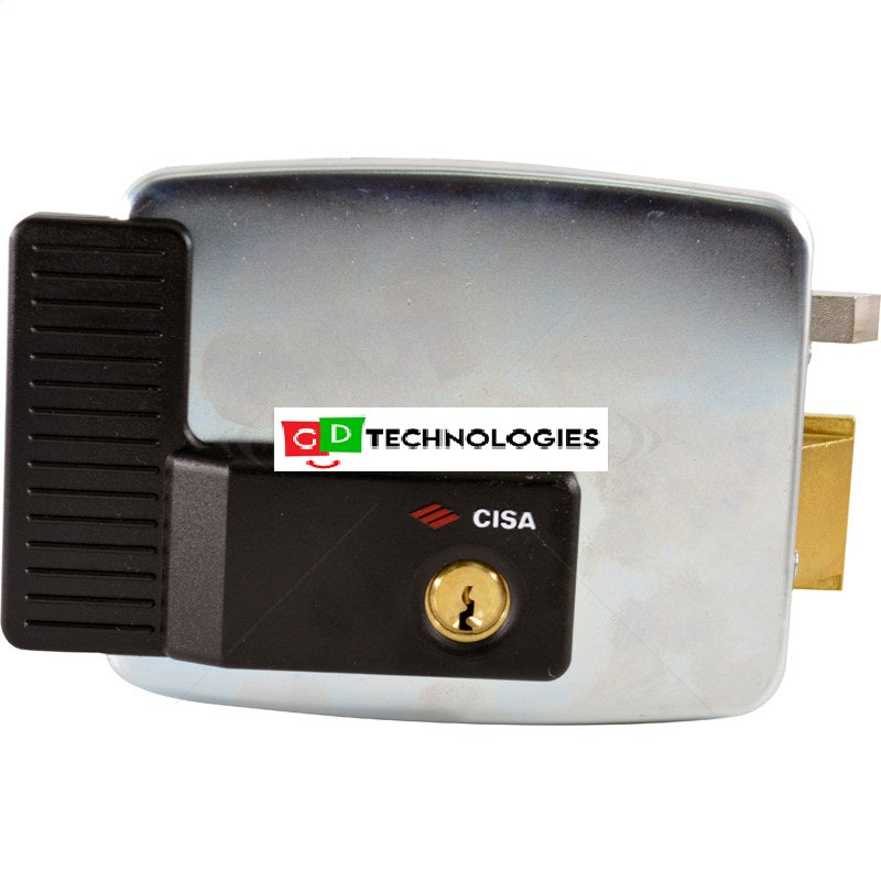 CISA ELECTRIC RIM GATE LOCK OUTWARD OPEN RHS NO PUSH BUTTON 12VAC