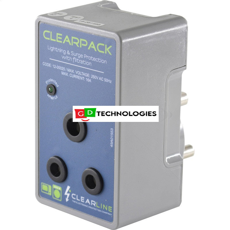 CL MAINS PROTECT SOCKET 16A PLUG-IN