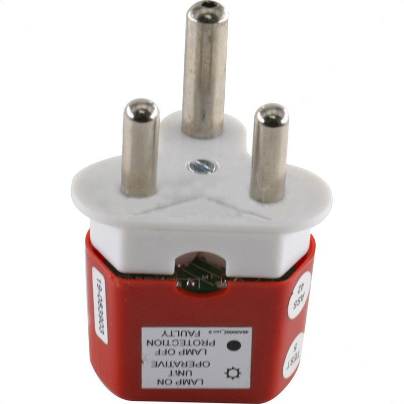CL Protect Mains 16A Ded Plug LED Red