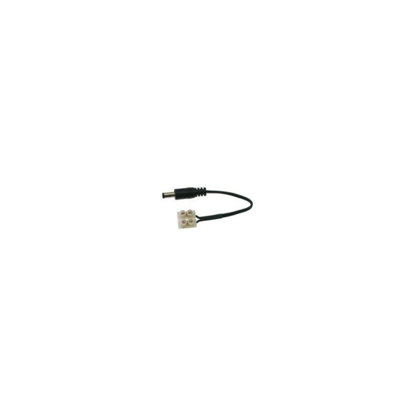 DC Plug Lead Incl Connector Block
