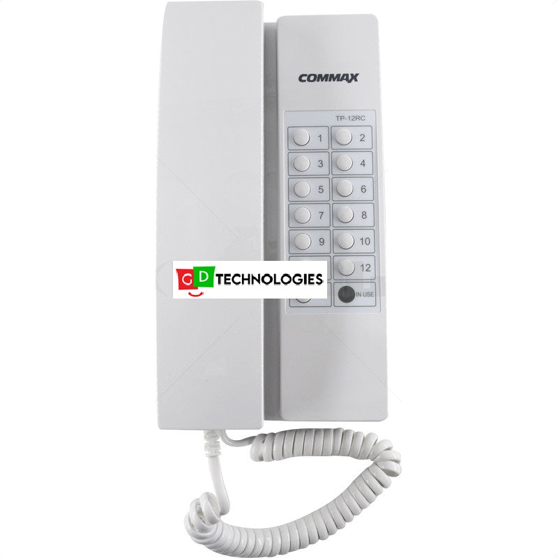 COMMAX - 12 CALL TELEPHONE MASTER TP-12RC