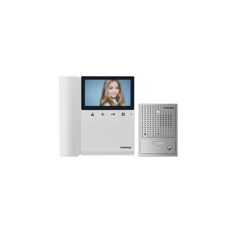 COMMAX 4.3"Exp Colour Video Intercom Kit