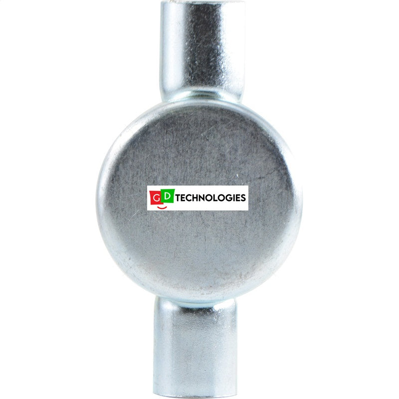 CONDUIT BOSAL - 20MM 3 WAY BOX - WITH LID AND SCREWS