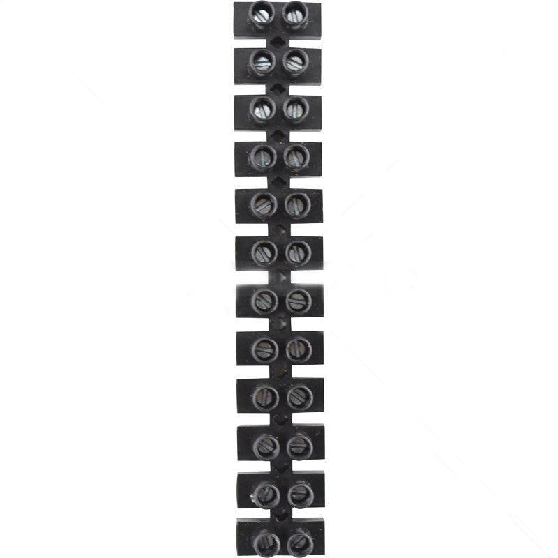 Connector Block - 15A 12 Way Black