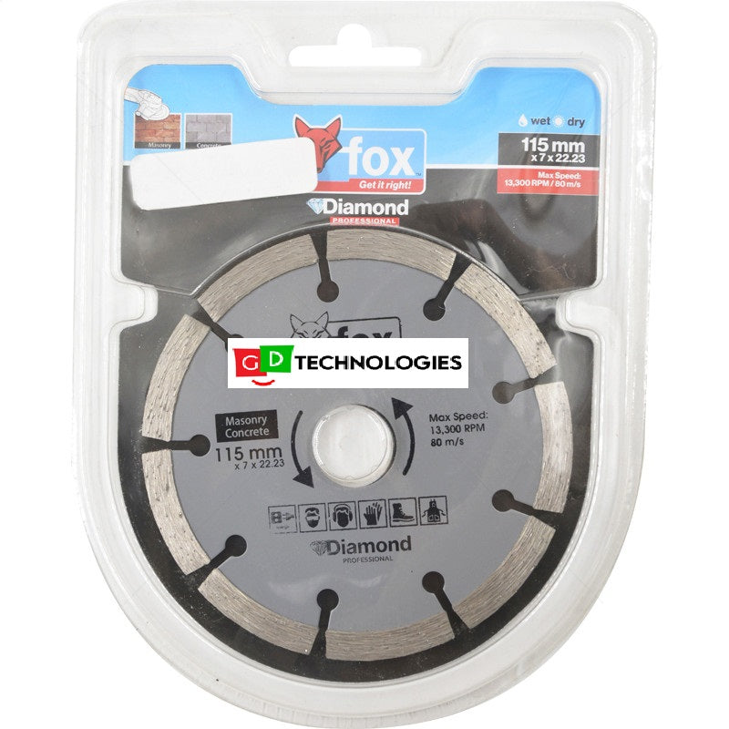 CUTTING DISK - 115MM DIAMOND