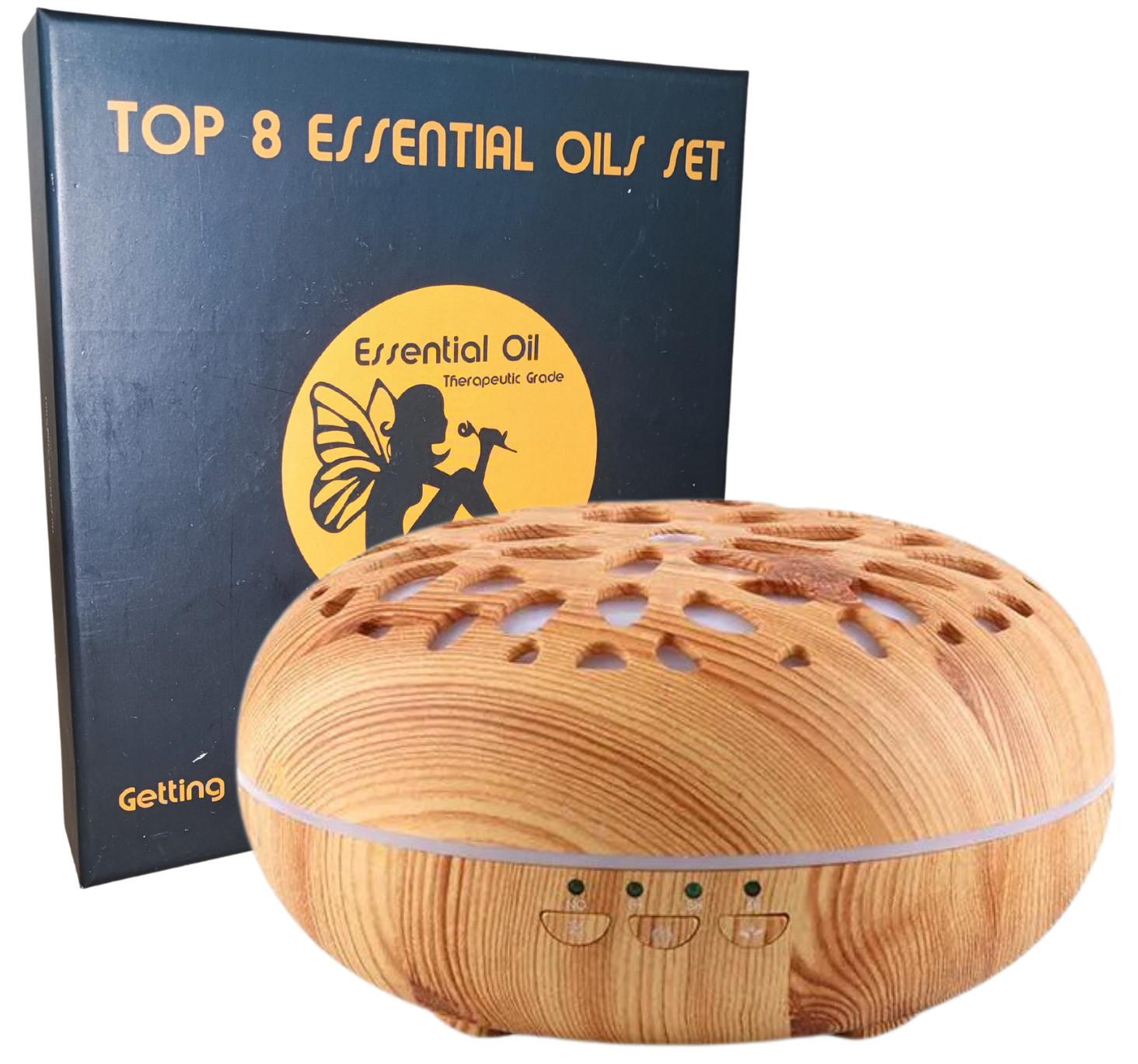 B: 350ML FLORAL LIGHT + ESS OIL SET