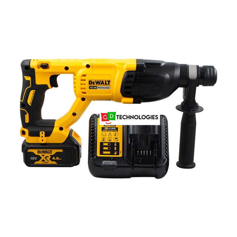 DEWALT ROTARY COMBINATION HAMMER DRILL 18VDC 4AH BATTERY