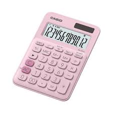 Casio MS-20UC - Desktop Calculator - 12-Digit - Pink