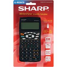Sharp EL535 Scientific Calculator - 422 Functions- Red
