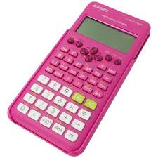 Casio FX-82 ZA Plus II Calculator - Pink