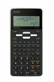Sharp EL535 Scientific Calculator - 422 Functions - White