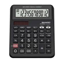 Sharp EL-CC12D Desk Calculator - CheckCorrect Tax