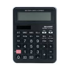 Sharp EL-CC12D Desk Calculator - CheckCorrect Tax