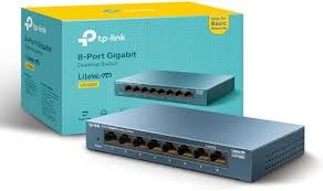 TP-Link LS108G LiteWave 8-Port Gigabit Desktop Switch
