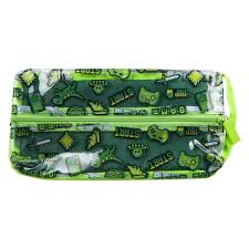 Quest Clear PVC Pencil Case - Gamer Green