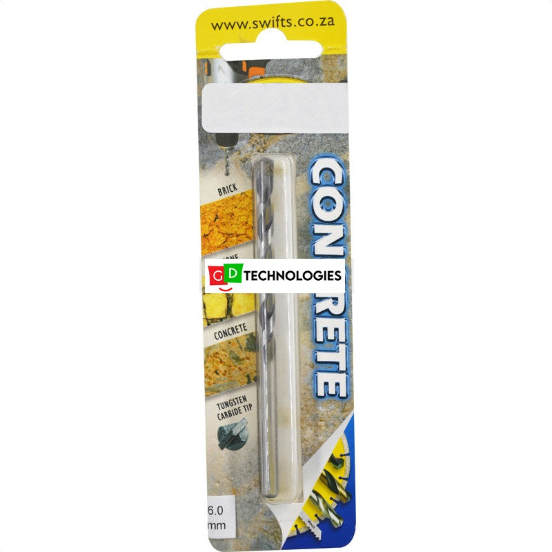 DRILL BIT - CONCRETE 6MM HD BW