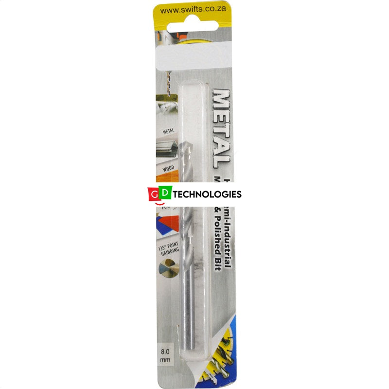 DRILL BIT - STEEL 8MM