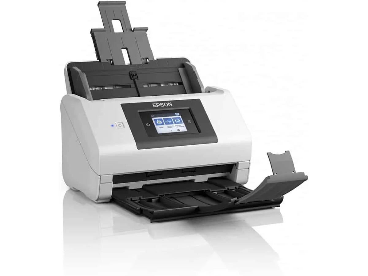 Epson WorkForce DS-790WN-Sheetfeed;A4 A3 with stitching;Duplex;600x600DPI;45ppm;Single Pass;Daily Duty Cycle 7000;Network & WiFi
