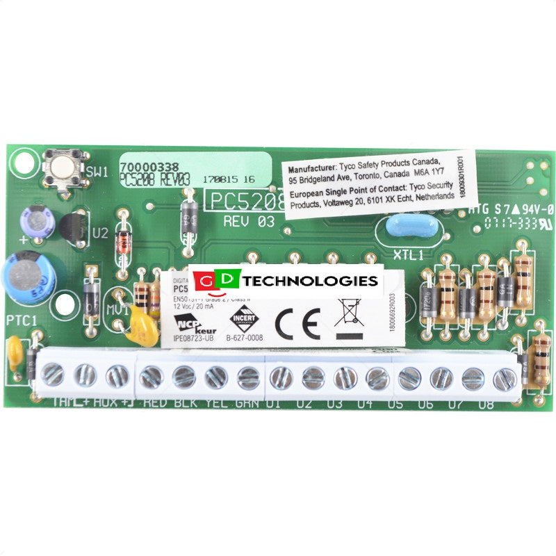DSC - PC5208 8 Zone OUTPUT MODULE