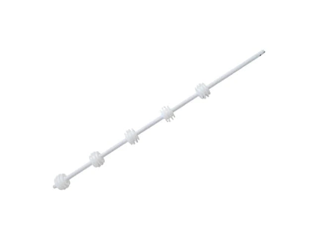 5 LINE ROUND BAR WHITE