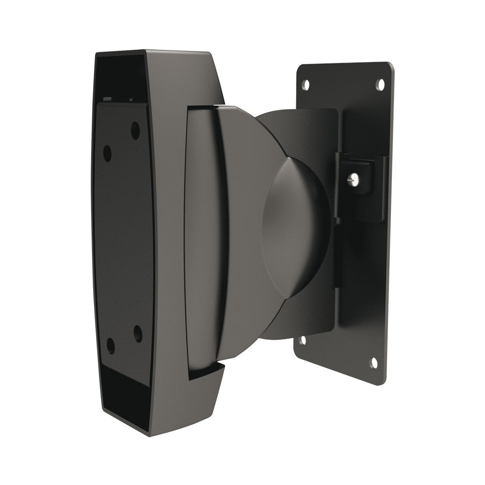 BRACKET - HEAVY-DUTY ADJUSTABLE SPEAKER WALL MOUNT - Fits heavy speakers with four threaded inserts