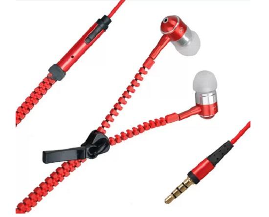 EB + MIC: ZIPPER: RED