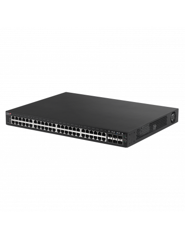 Edimax 54 Port, Web Smart, 48 Gigabit PoE+ Long Range Switch with 6 SFP+ Ports