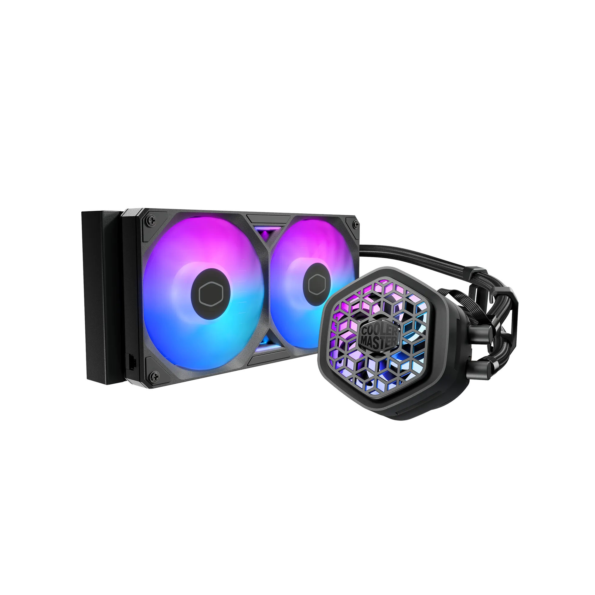 Cooler Master MasterLiquid Atmos II VRM Fan 240mm ; supports Intel® LGA 1851/1700 /1200 /1150 /1151 /1155 /1156 & AMD® AM5 / AM4