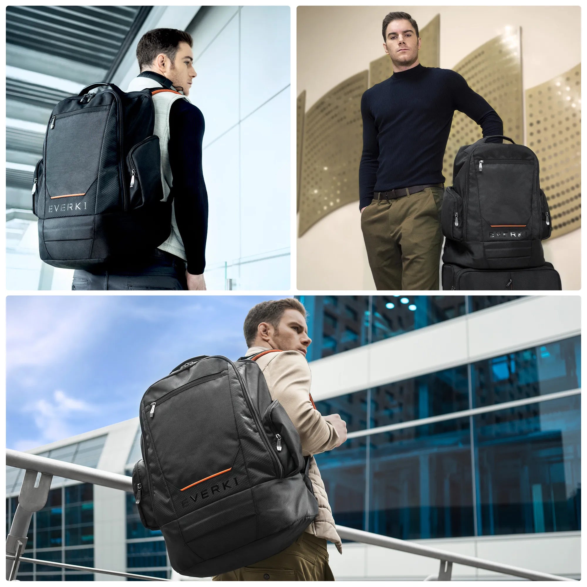 EVERKI CONTEMPRO BACKPACK | Fits up to 18.4 inch | Dedicated pockets for keybpard; headphones; and tech gear | Rain cover - image 2
