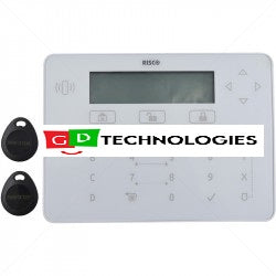 Elegant Keypad, White w/Prox RPKELPWT000B