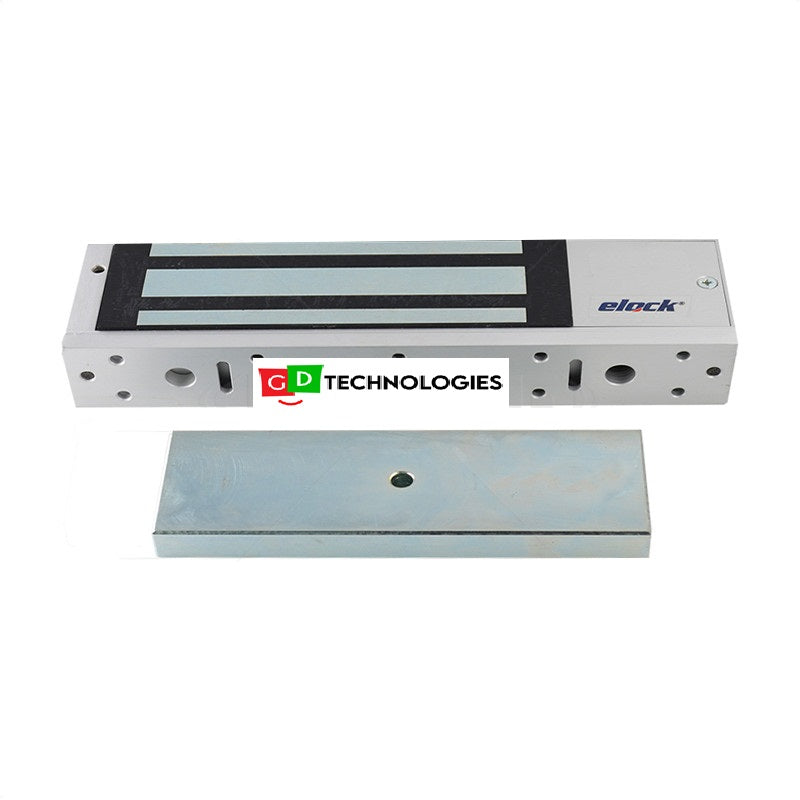 ELOCK INDOOR MAGLOCK 1200IBS (544Kg) 12/24VDC MONITORED WITH LED