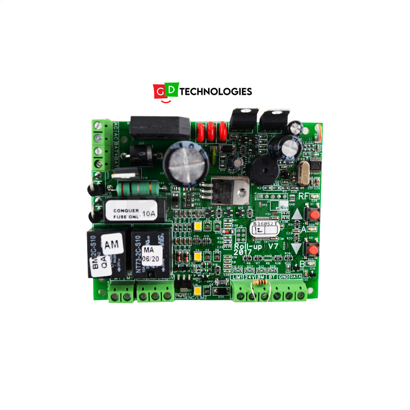 NICE DC BLUE ADVANCED ROLL-UP CONTROL CARD PCB