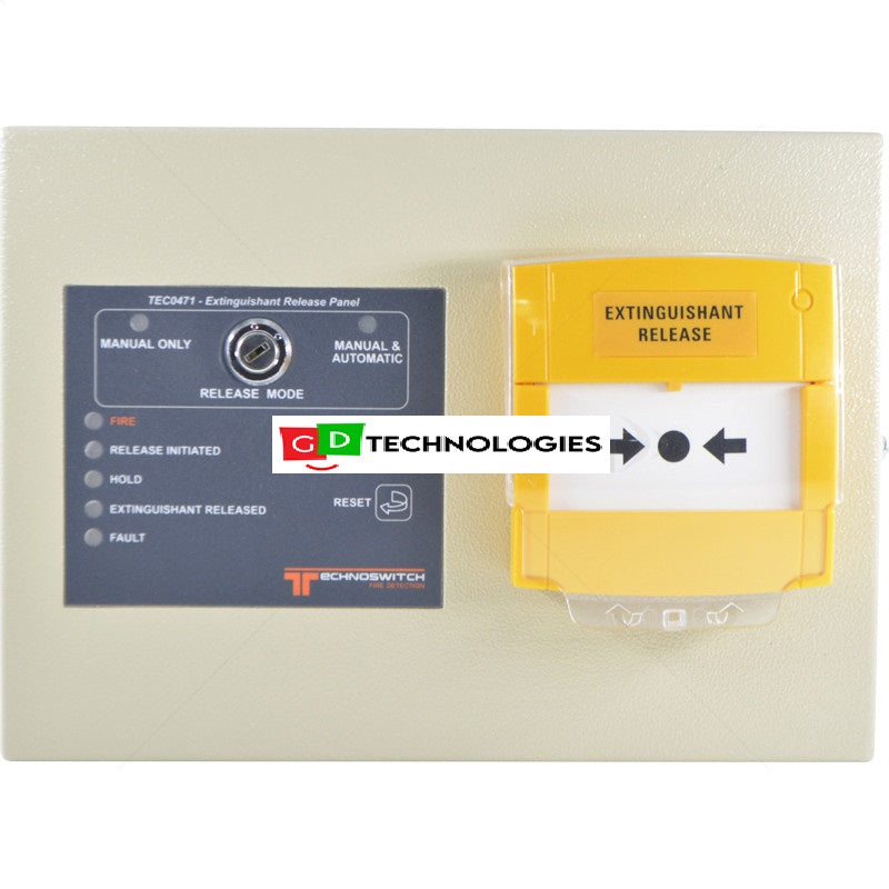 EXTINGUISHANT RELEASE CONTROL PANEL TEC047