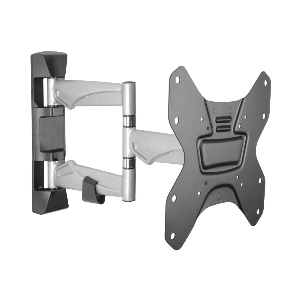 BRACKET - ELEGANT ALUMINUM FULL-MOTION TV WALL MOUNT - For most 23"-42" LED, LCD Flat Panel TVs