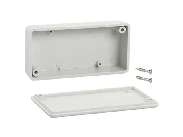 Miniature type Multipurpose Enclosure • ABS Plastic • 80x40x17mm • Grey