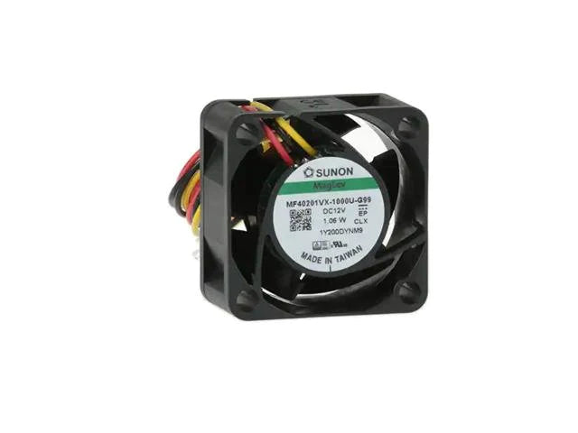 Fan 40x40x20mm 12VDC Vapo Bearing AF=10 (CFM) 8000RPM 0.08A 0.96W 27.5DBA 3 Wire