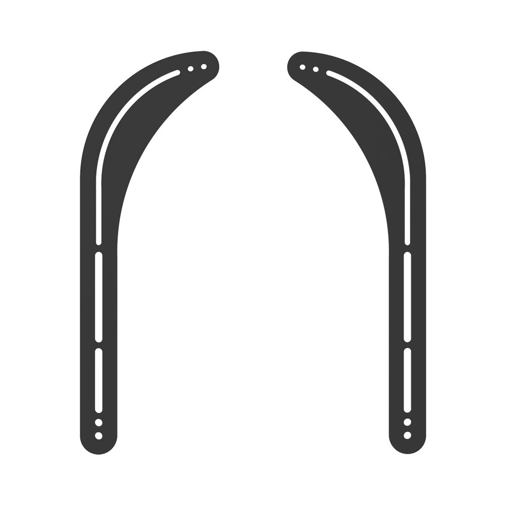 BRACKET - SOUND BAR BRACKET FOR MOUNTING ABOVE OR UNDER 32"-70" TVS - Compatible with most SONOS, SONY & VIZIO Sound Bars