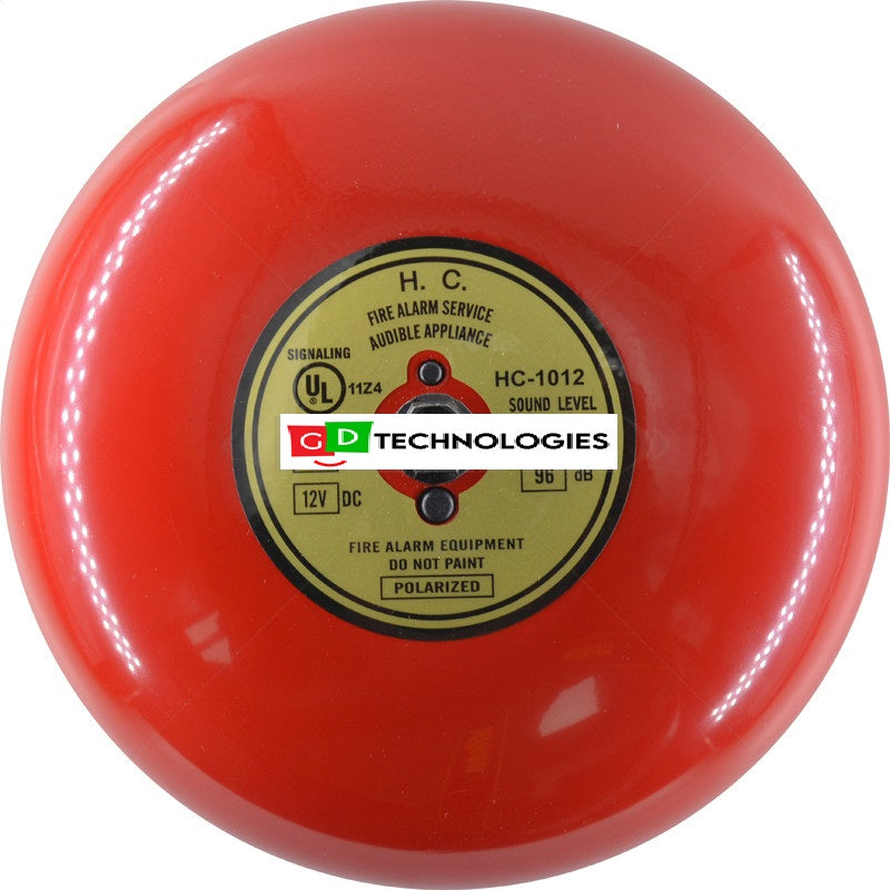 FIRE BELL- 12VDC 6"