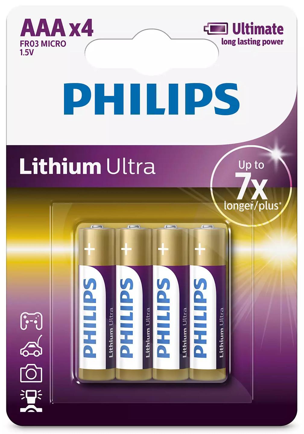 PHILIPS LITHIUM ULTRA AAA 4-BLISTER - image 2