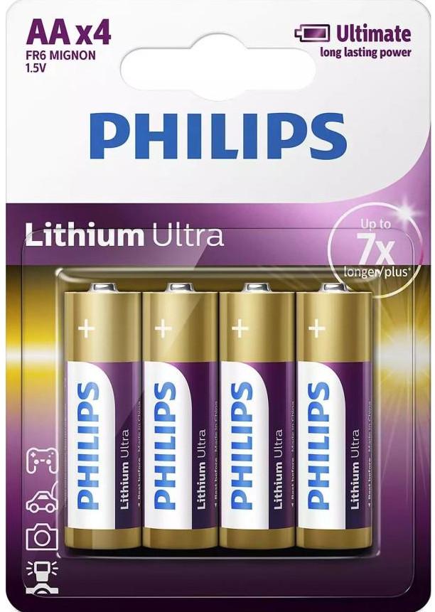 PHILIPS LITHIUM ULTRA AA 4-BLISTER - image 2