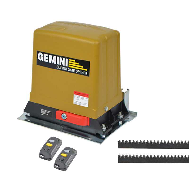 Gemini DC Slider SEL 12A/H 142 excl.Rack