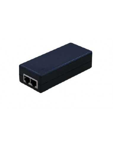 Gigabit Power over Ethernet (PoE) Injector. 24V, 1.25A, Passive, 30 watt.