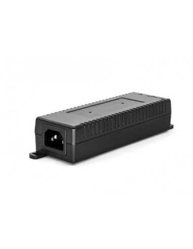 Gigabit Power over Ethernet (PoE) Injector. 52V, 0.575A, Passive, 30 watt.
