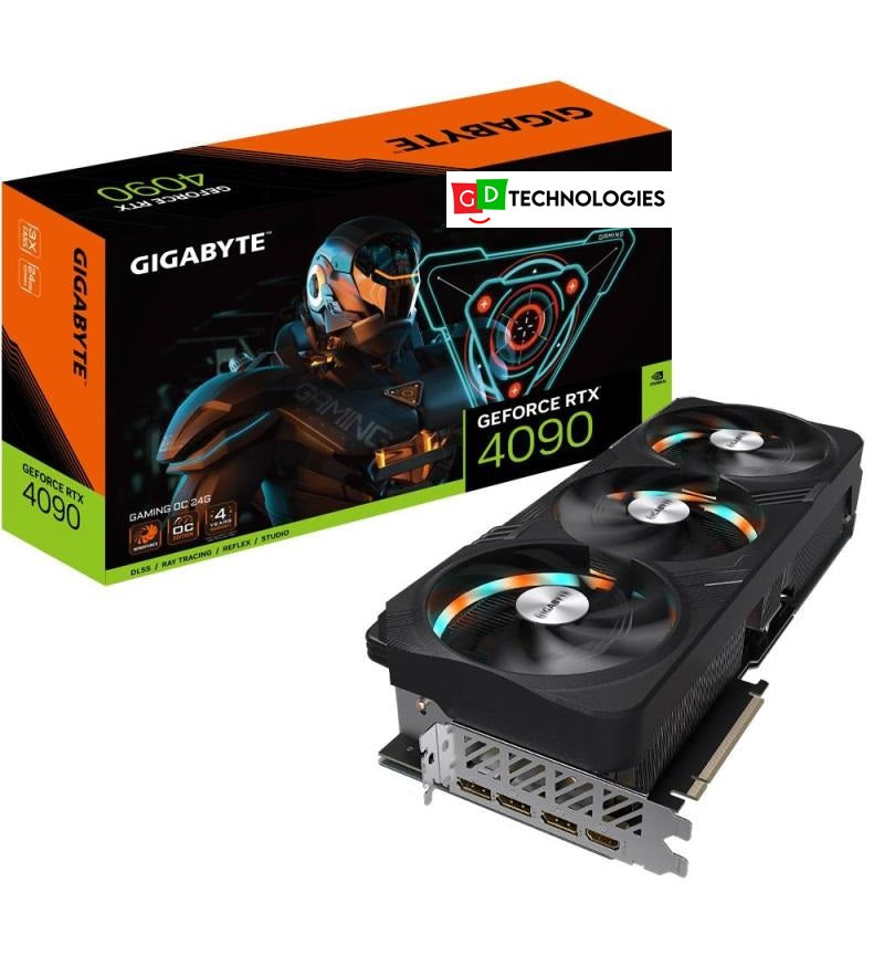 GIGABYTE GAMING GeForce RTX 4090 OC 24G, GeForce RTX 4090, 24 GB, GDDR6X, 384 bit, 7680 x 4320 pixels, PCI Express 4.0
